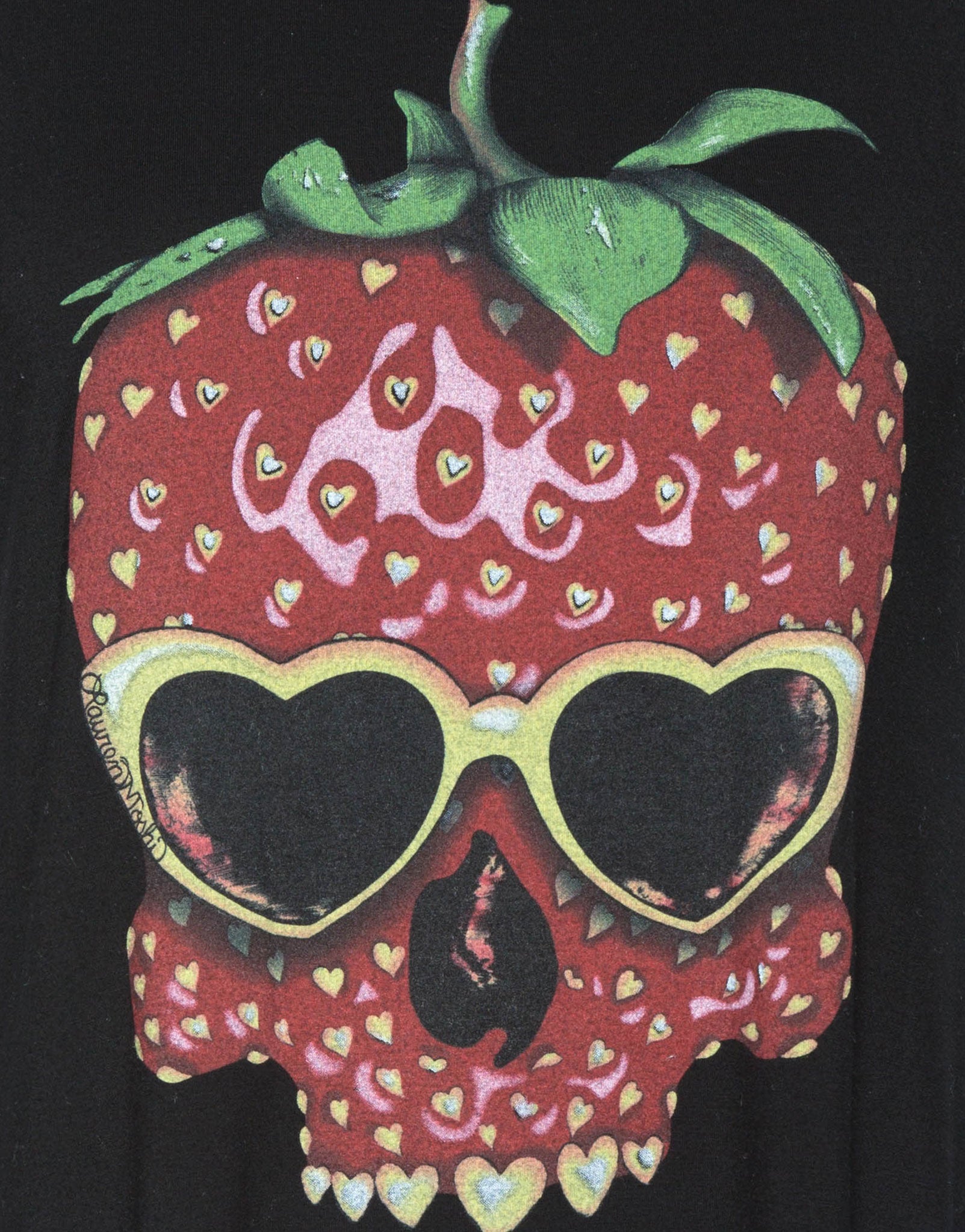 Lauren Moshi Women's Deanna Strawberry Skull - 