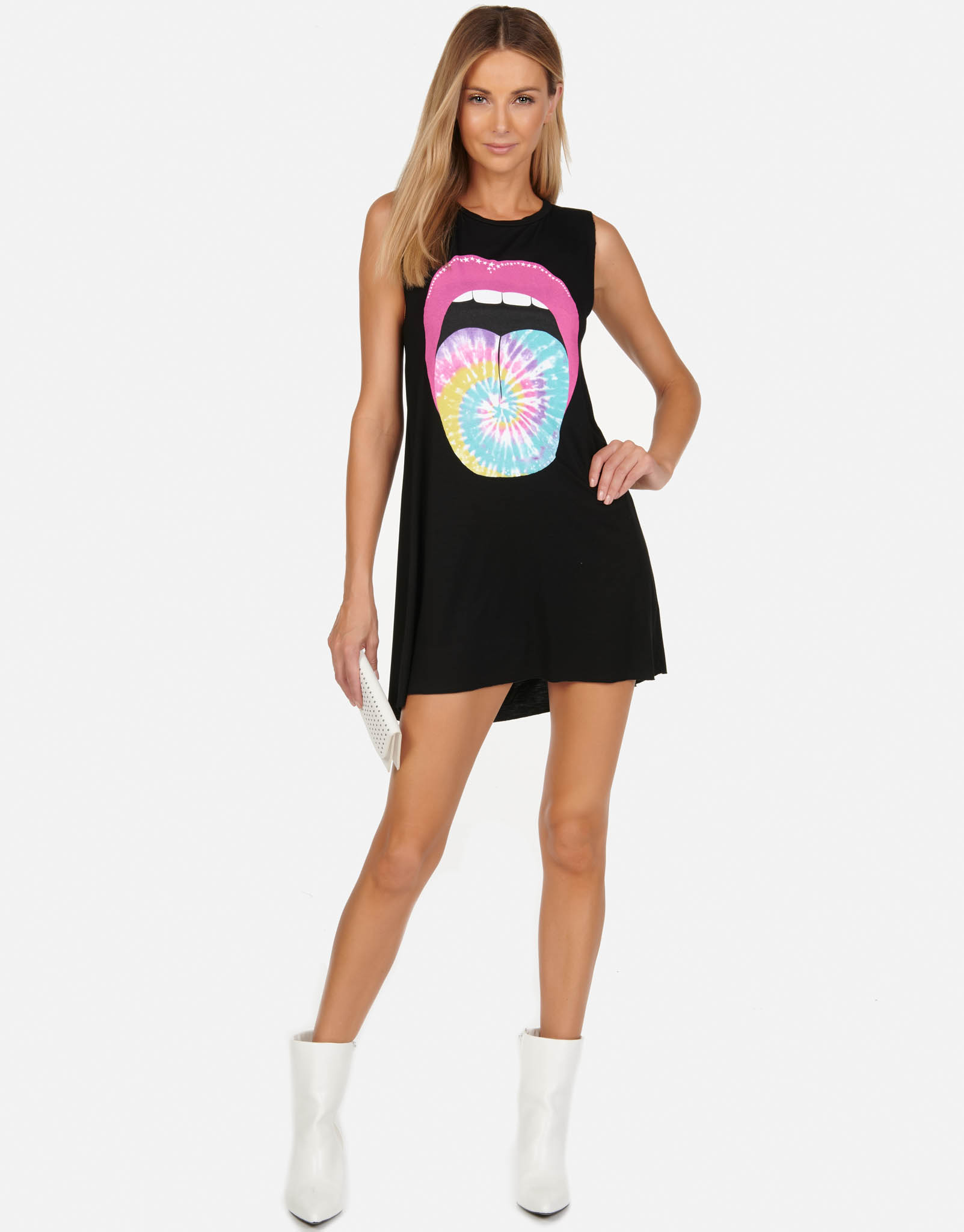 Lauren Moshi Women's Deanna Tie Dye Tongue - 
