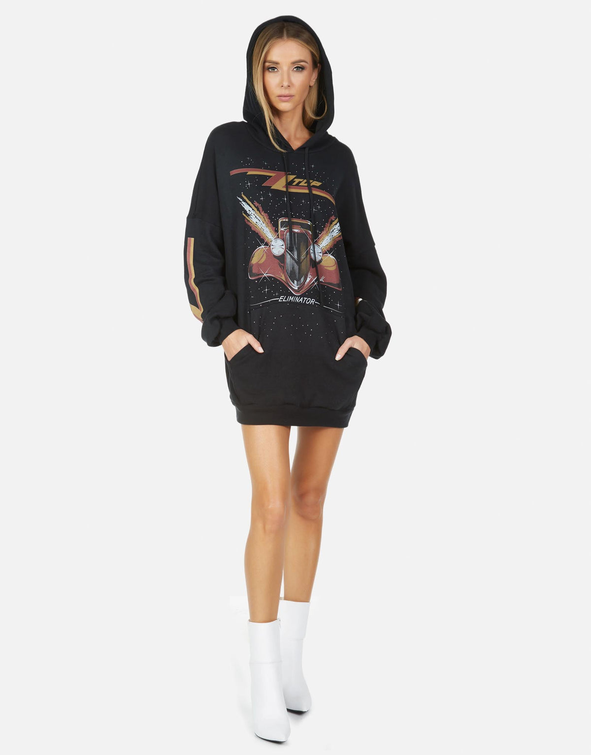 Lauren Moshi X ZZ Top Women's Desiree ZZ Top Eliminator - XS