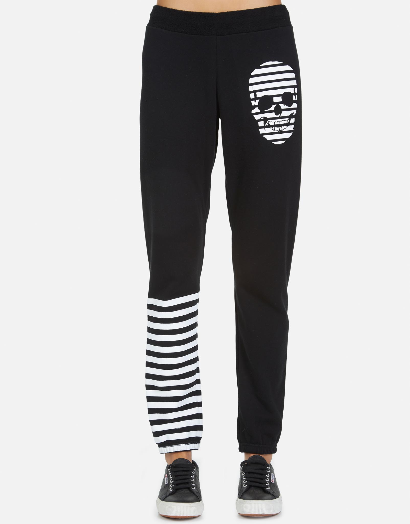 Lauren Moshi Women's Gia Stripe Skull - XS