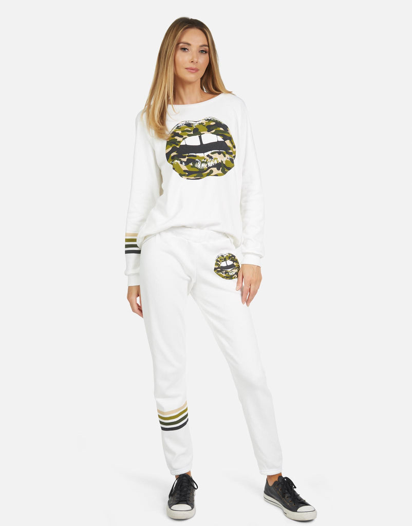 Lauren Moshi Women's Gia Camo Lip - 