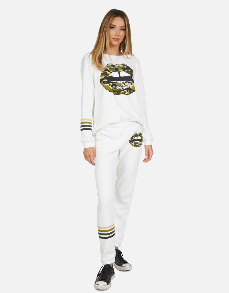 Lauren Moshi Women's Gia Camo Lip - 