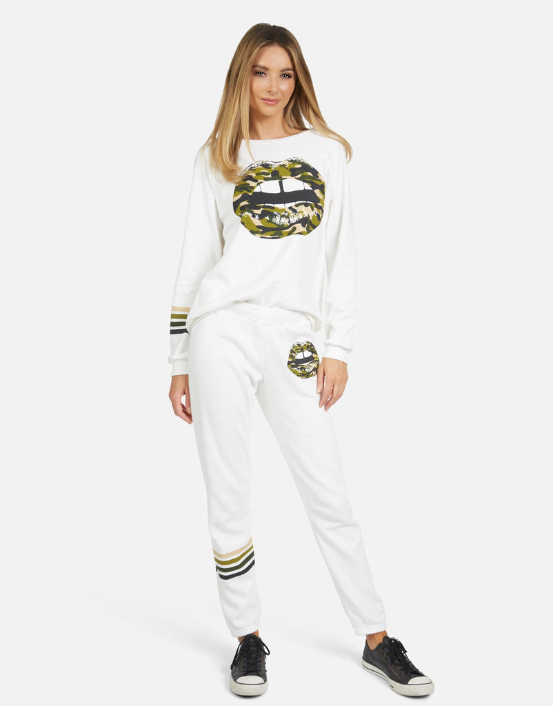 Lauren Moshi Women's Gia Camo Lip - 