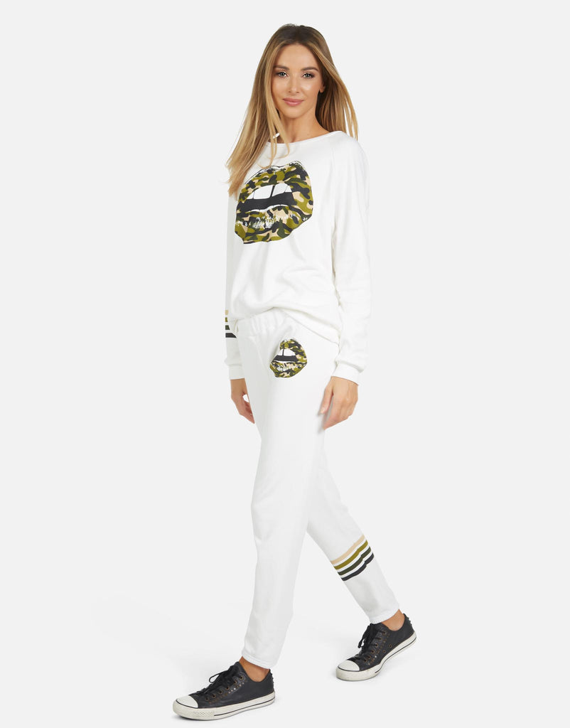 Lauren Moshi Women's Gia Camo Lip - 