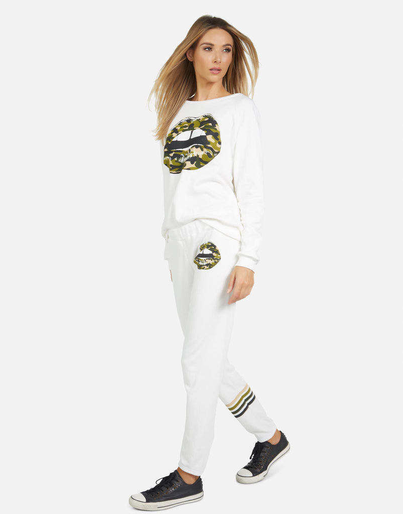 Lauren Moshi Women's Gia Camo Lip - 