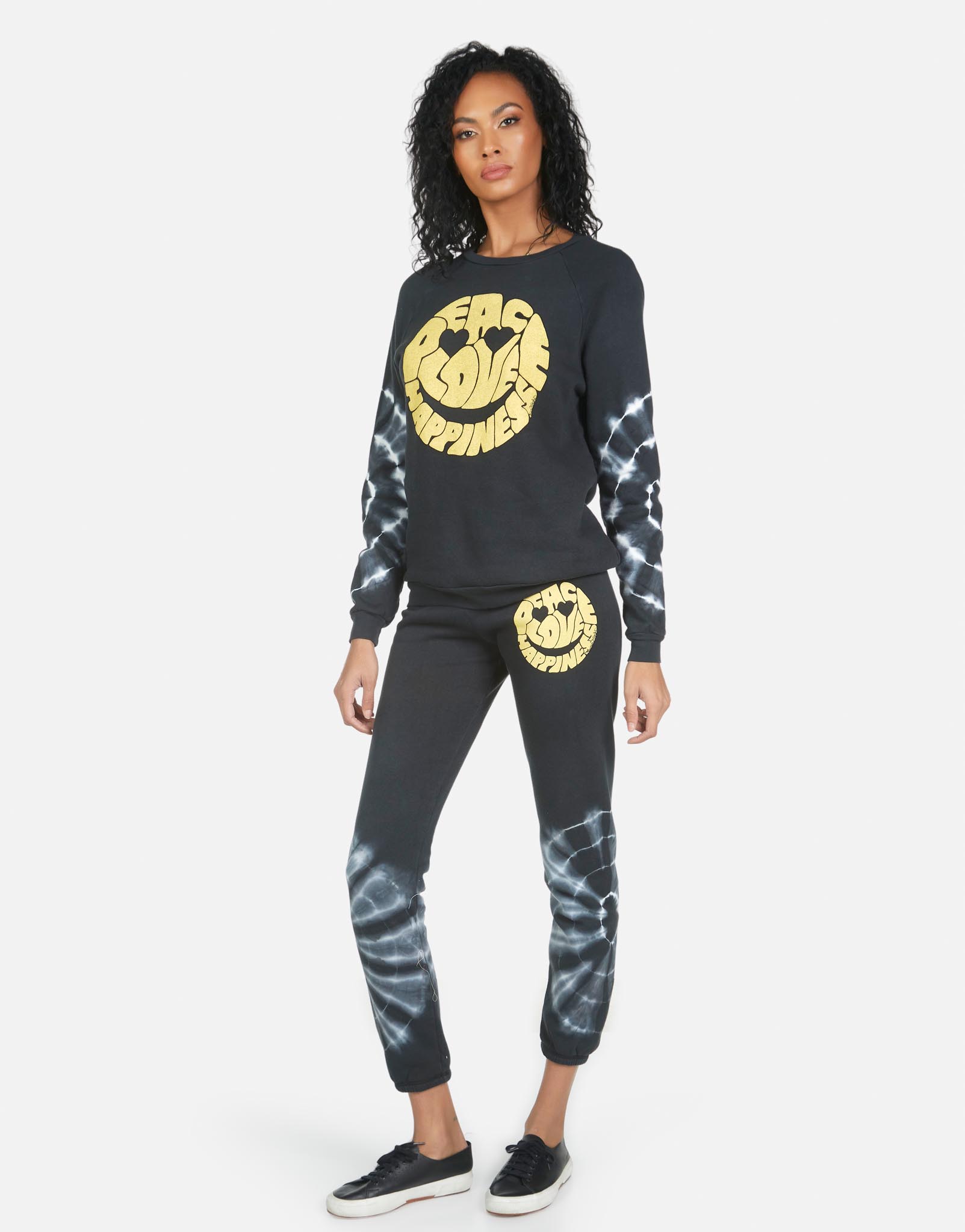 Lauren Moshi Women's Gia Text Happy Face - 