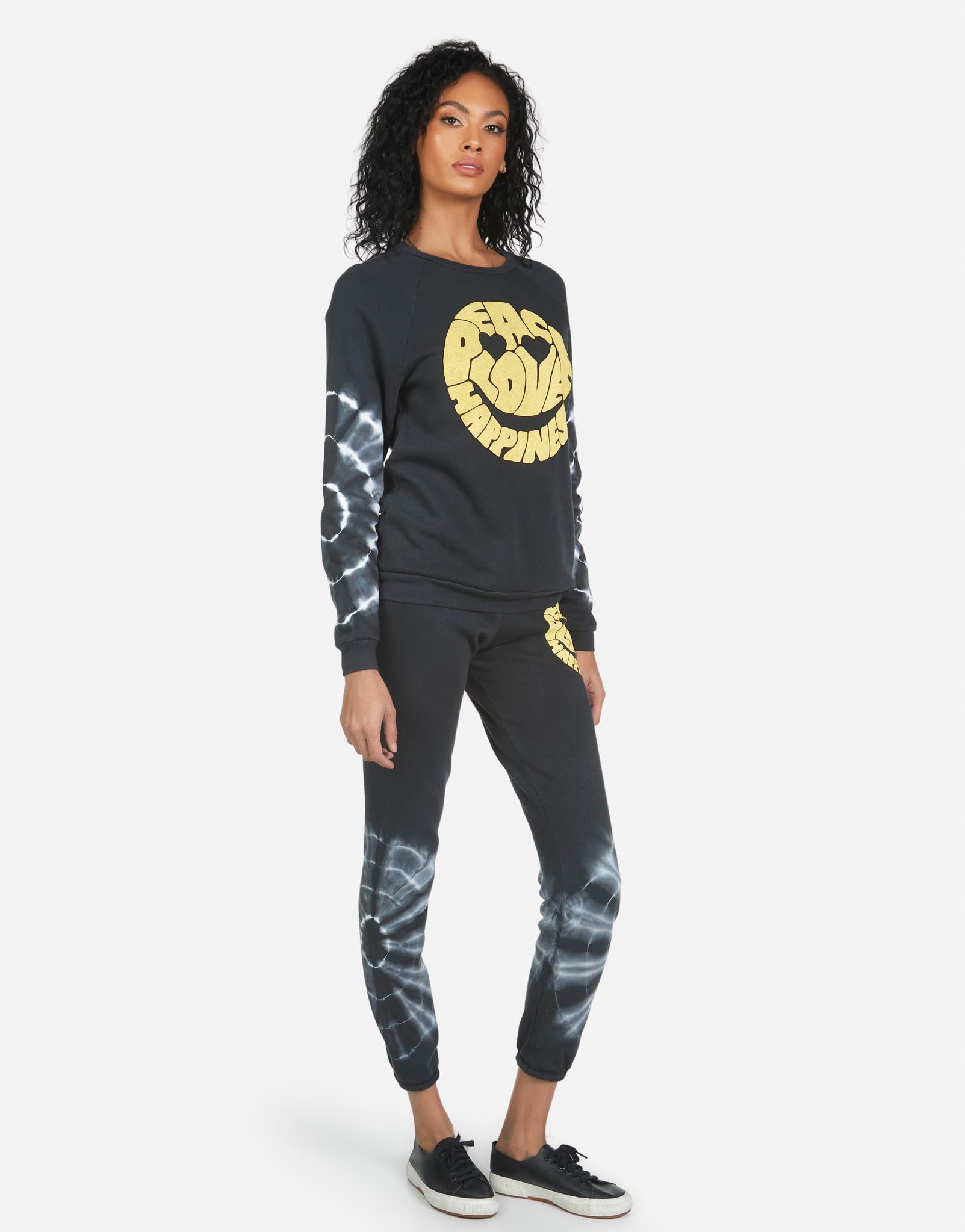 Lauren Moshi Women's Gia Text Happy Face - 