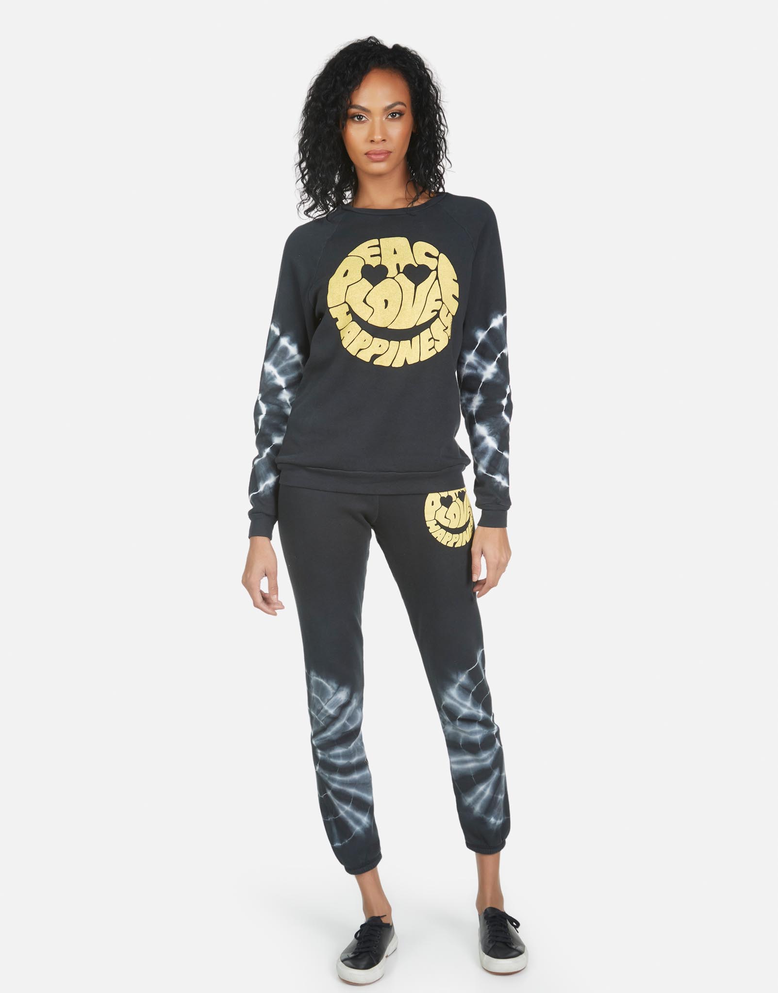 Lauren Moshi Women's Gia Text Happy Face - 