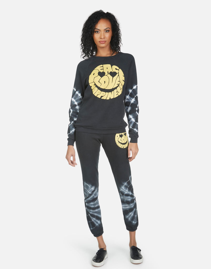 Lauren Moshi Women's Gia Text Happy Face - 