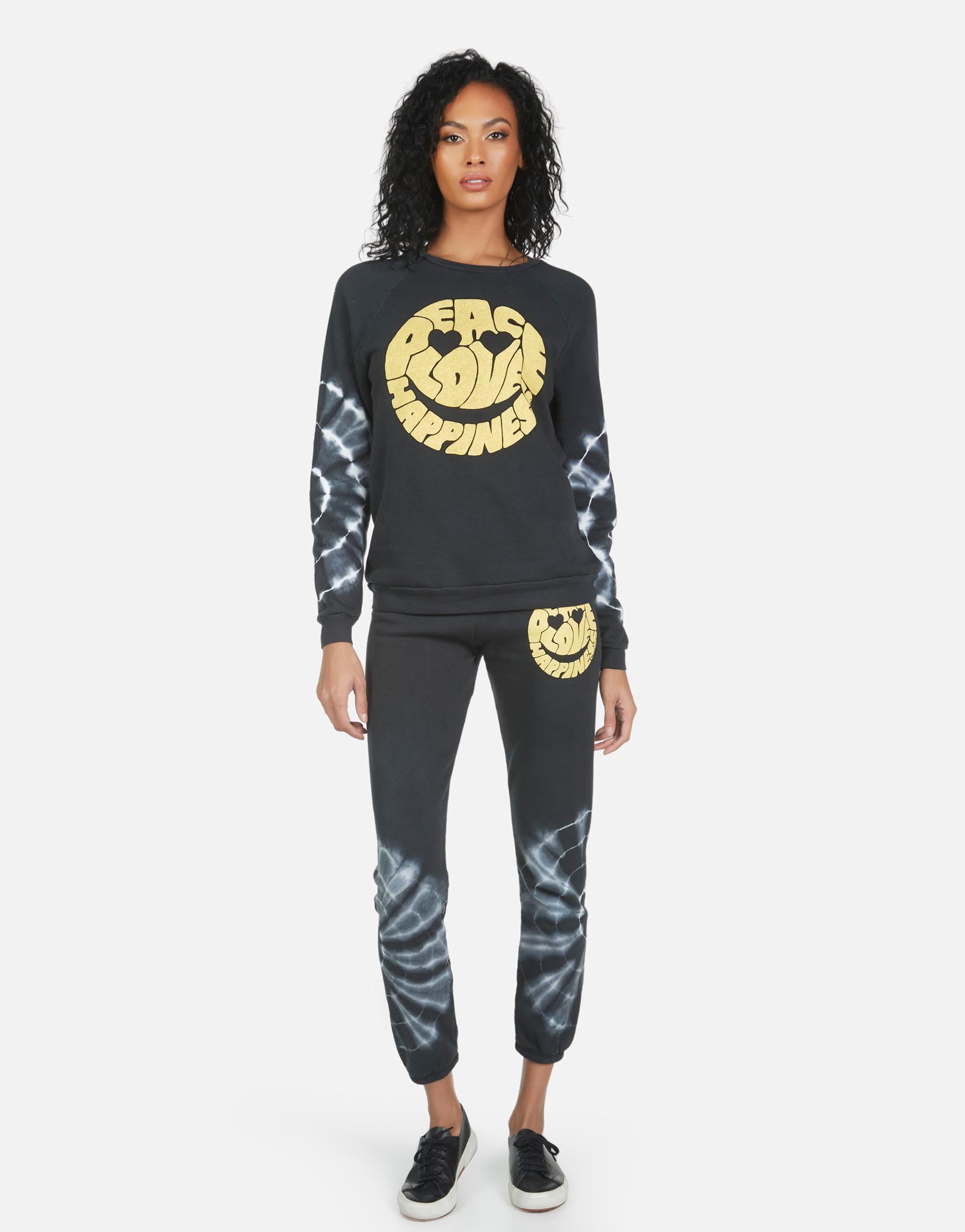 Lauren Moshi Women's Gia Text Happy Face - 