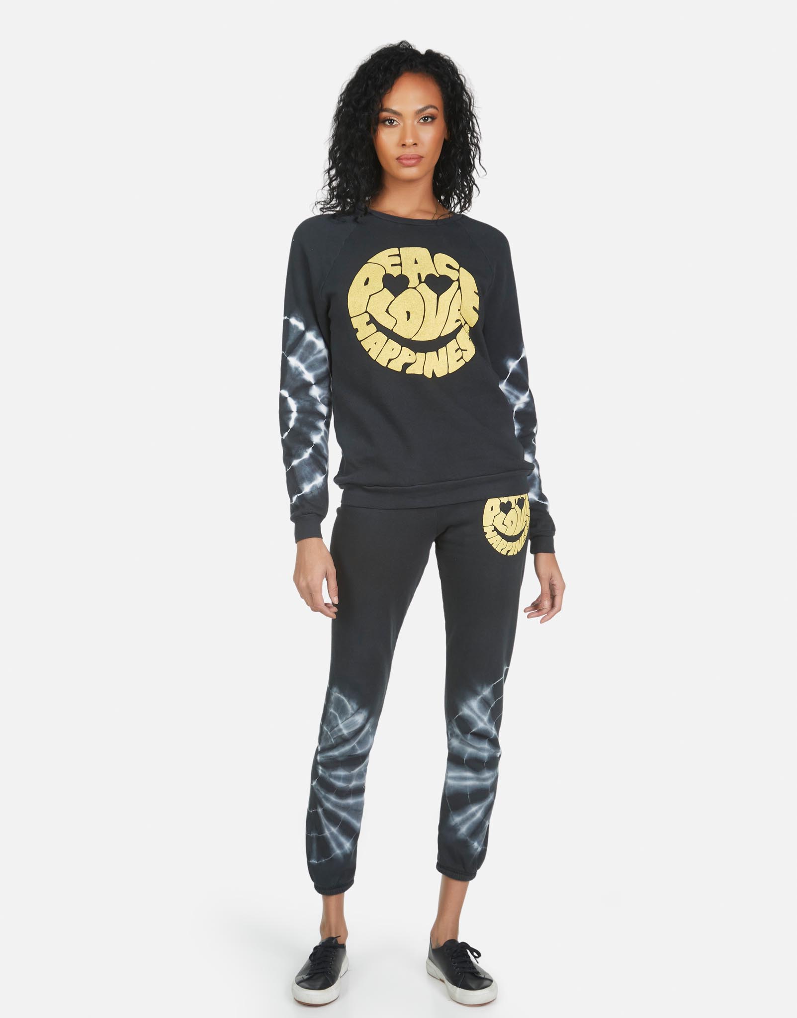 Lauren Moshi Women's Gia Text Happy Face - 