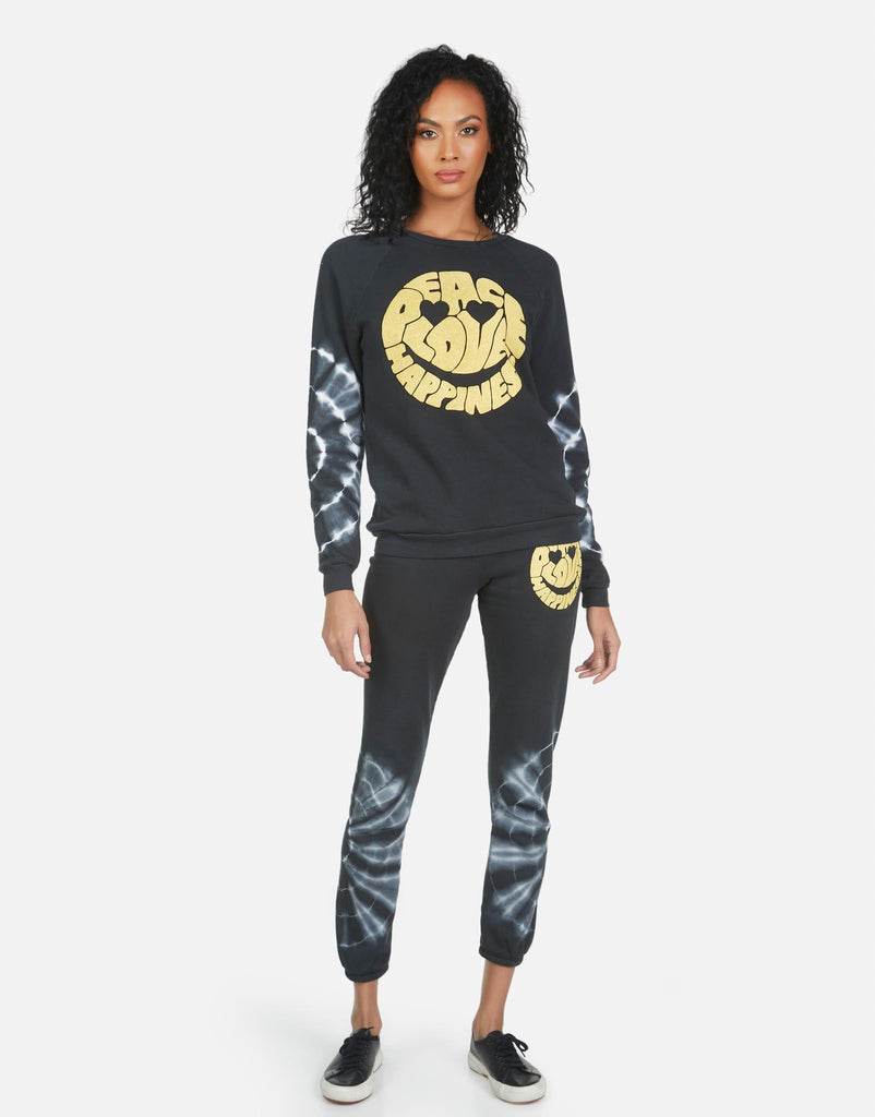 Lauren Moshi Women's Gia Text Happy Face - 