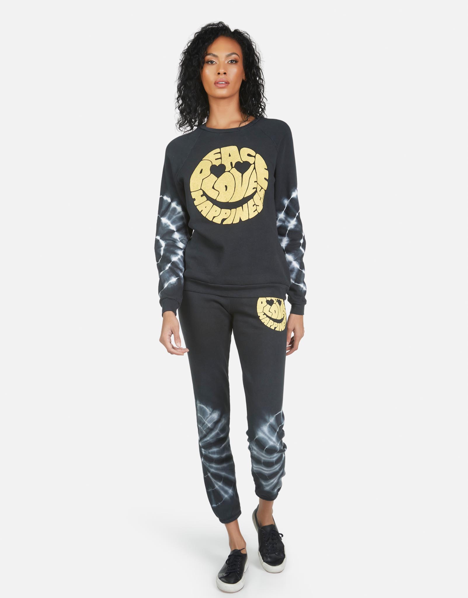 Lauren Moshi Women's Gia Text Happy Face - 