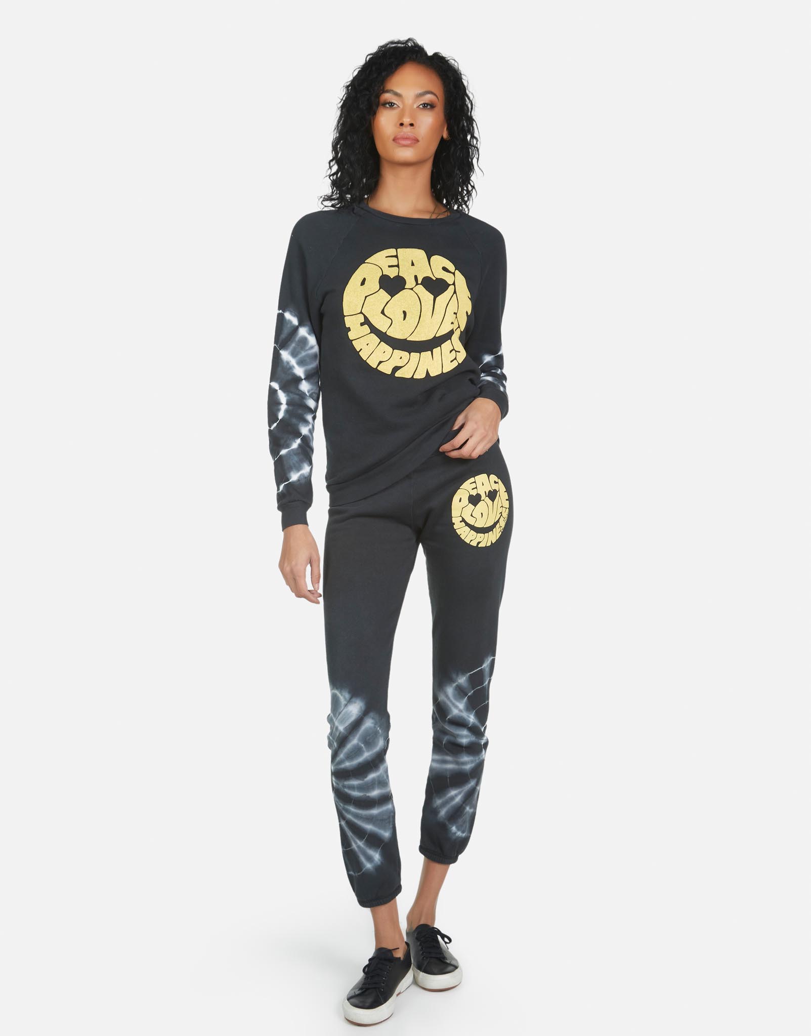 Lauren Moshi Women's Gia Text Happy Face - 