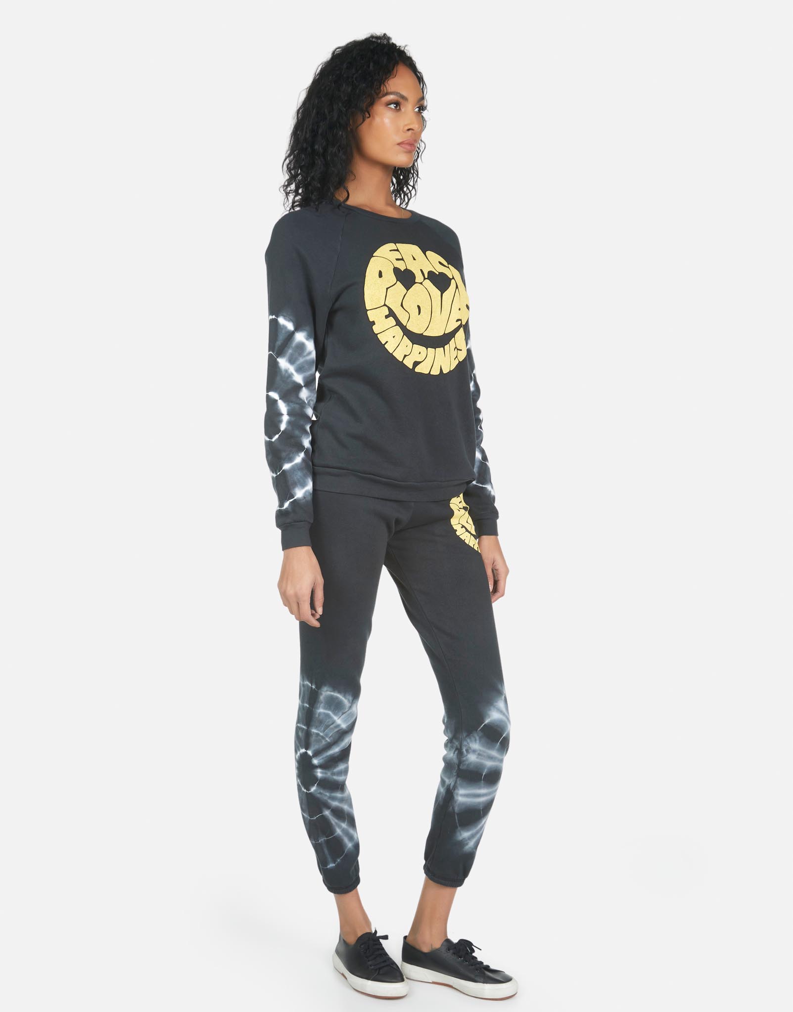 Lauren Moshi Women's Gia Text Happy Face - 