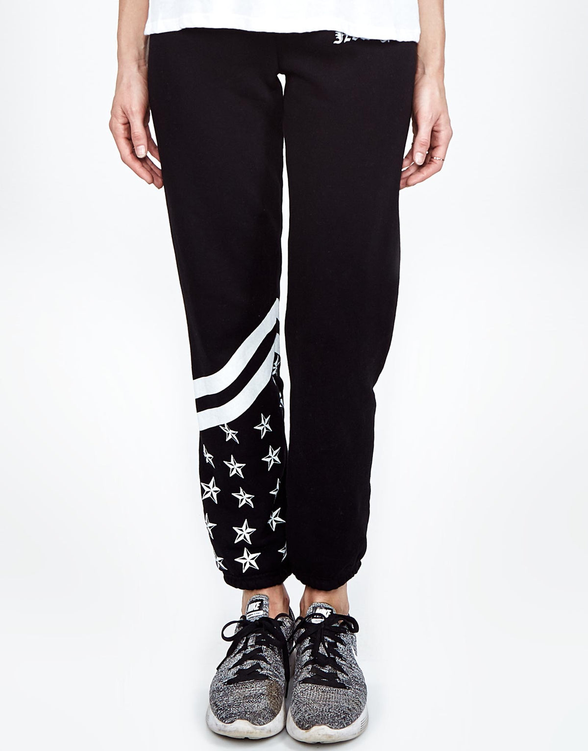 Lauren Moshi Women's Gia NY Star Studs - Black