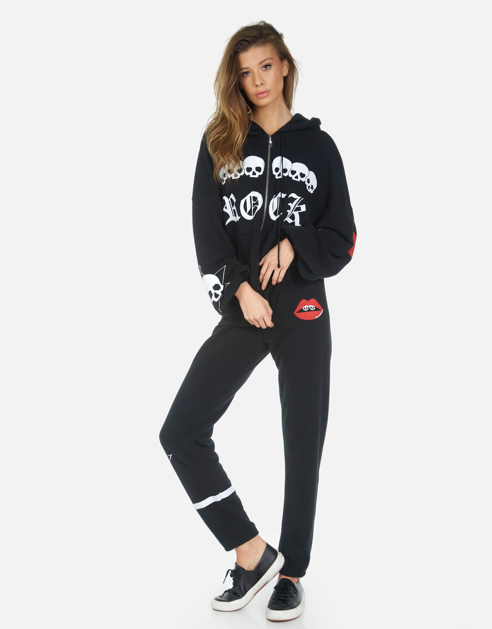 Lauren Moshi Women's Gia Skull Lip - 