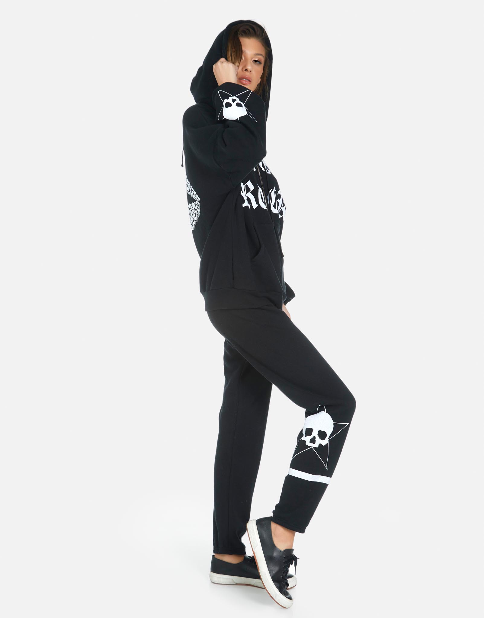 Lauren Moshi Women's Gia Skull Lip - 