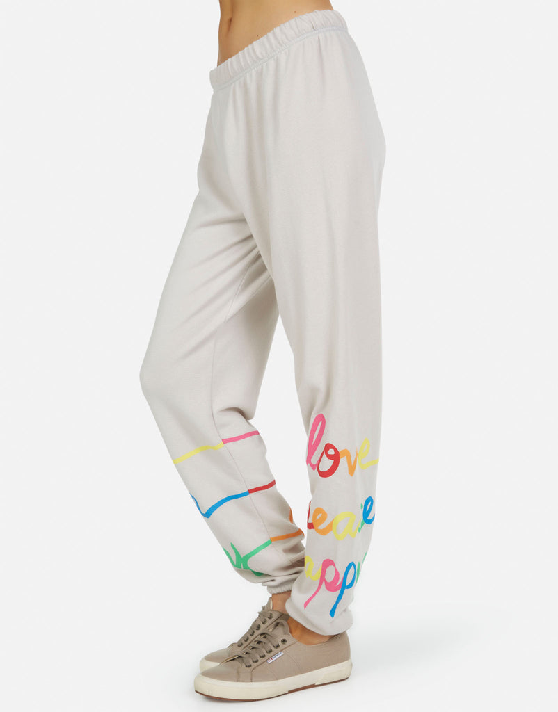 Lauren Moshi Women's Tanzy Love Peace Happiness - 