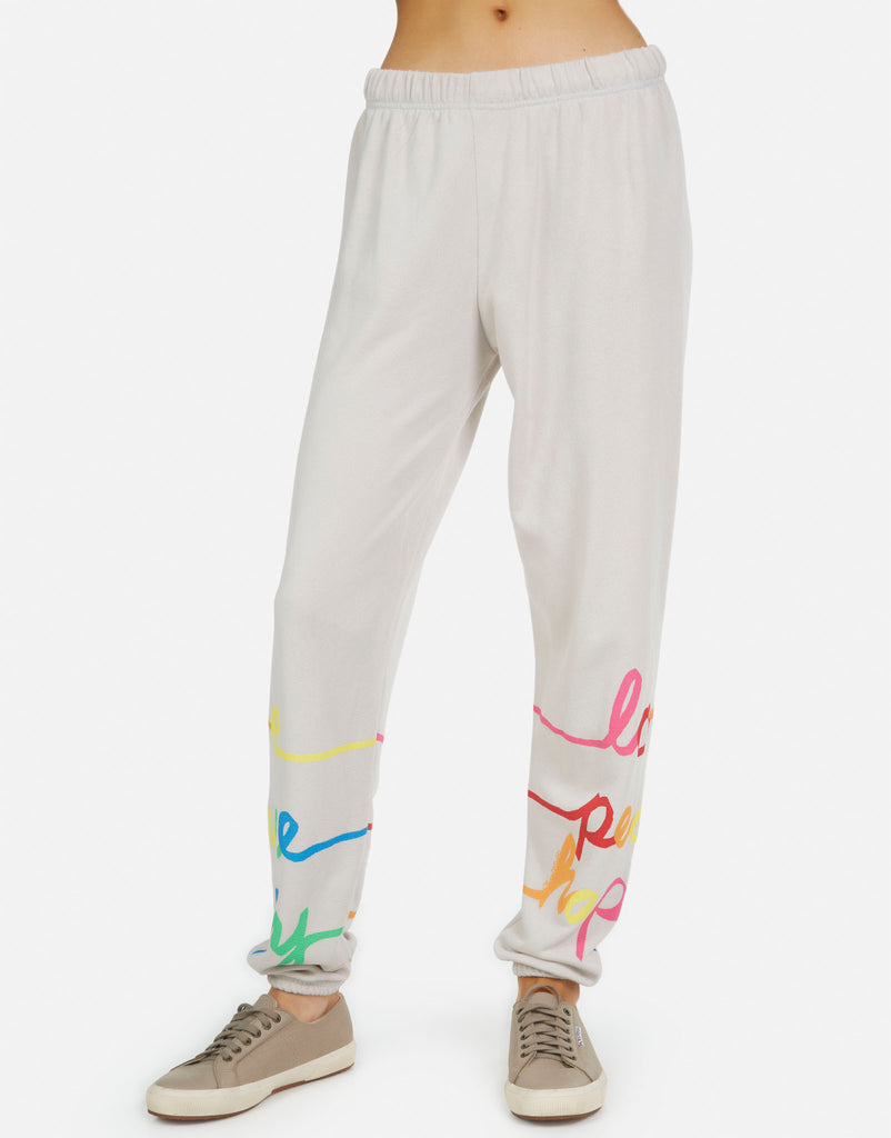 Lauren Moshi Women's Tanzy Love Peace Happiness - 