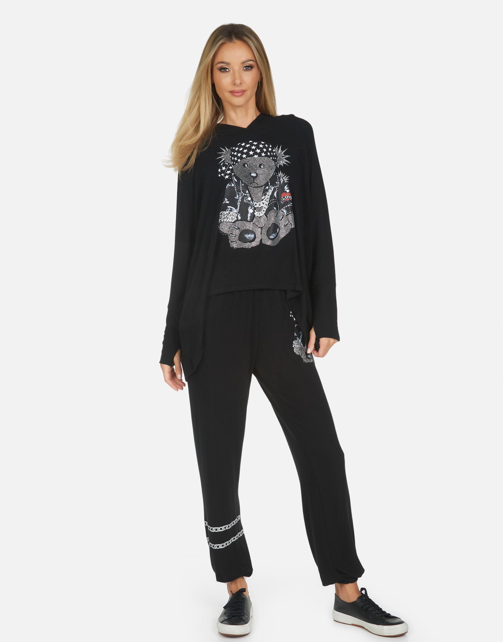 Lauren Moshi Women's Tanzy Crystal Rocker Teddy - 