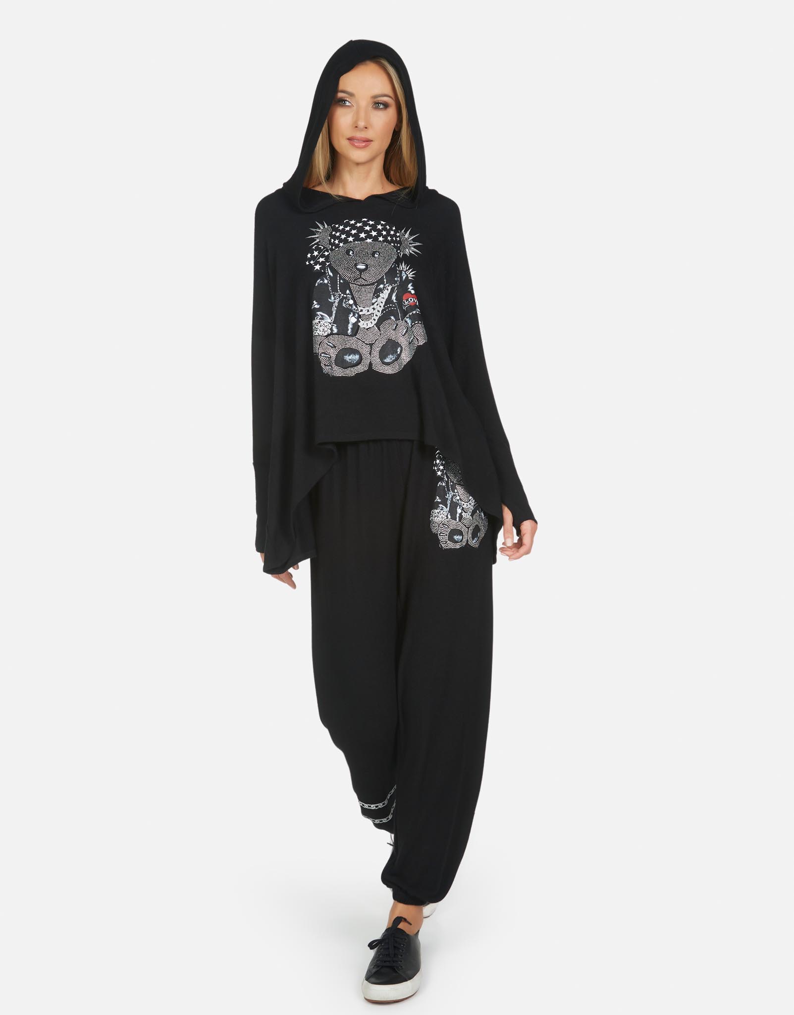 Lauren Moshi Women's Tanzy Crystal Rocker Teddy - 