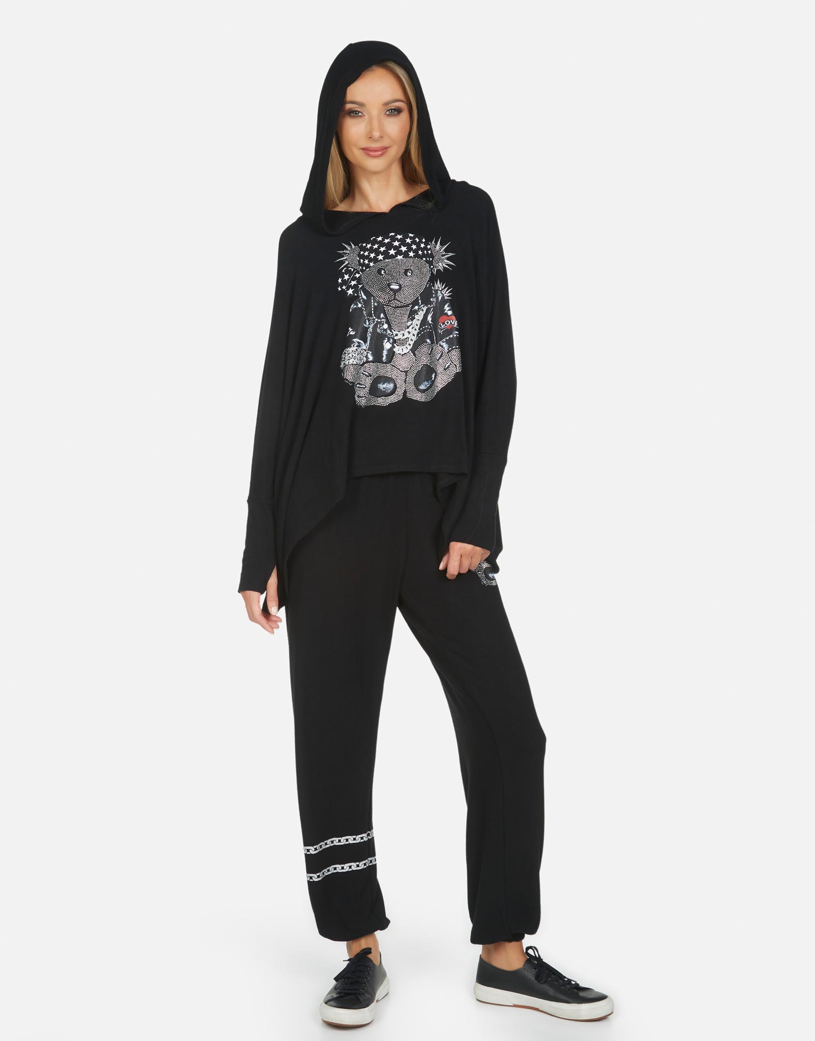 Lauren Moshi Women's Tanzy Crystal Rocker Teddy - 