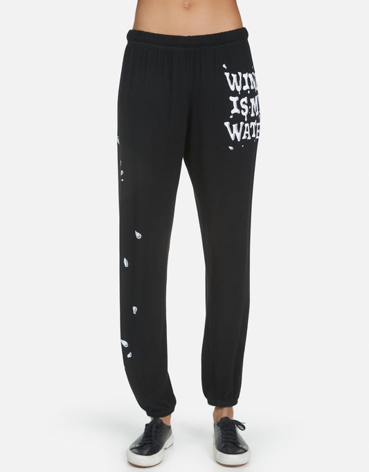 Lauren Moshi Women's Tanzy Wine Is My Water - XS