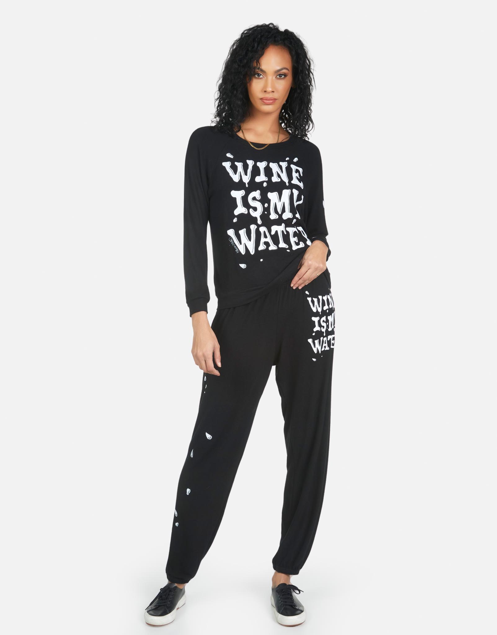 Lauren Moshi Women's Tanzy Wine Is My Water - 