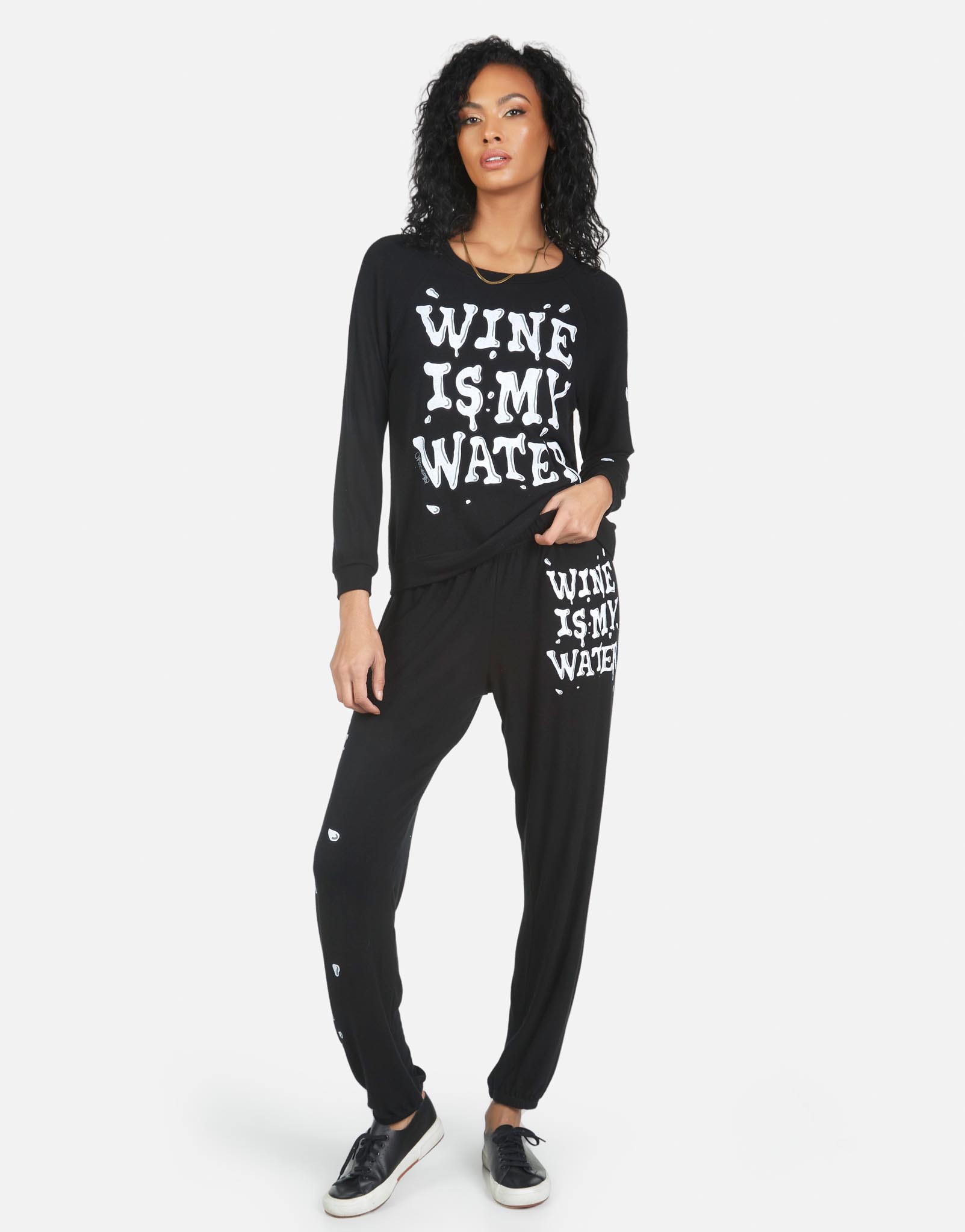 Lauren Moshi Women's Tanzy Wine Is My Water - 