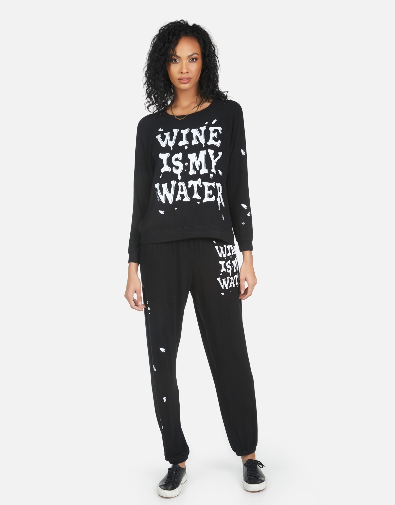 Lauren Moshi Women's Tanzy Wine Is My Water - 