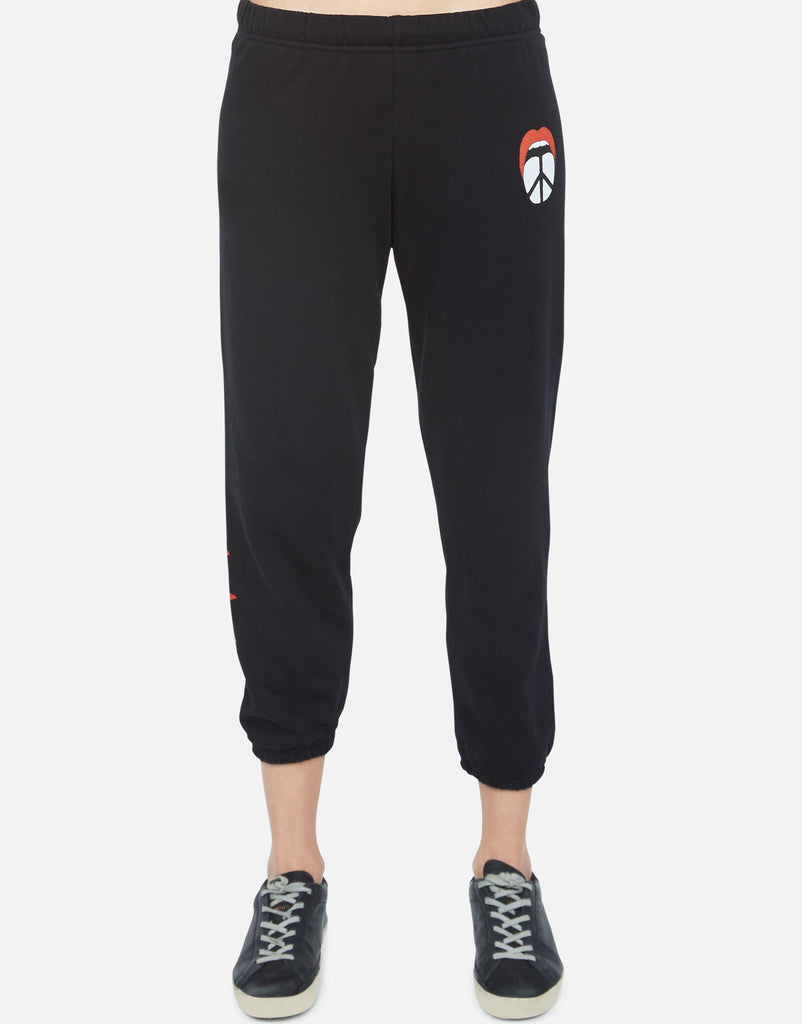 Lauren Moshi Women's Alana Peace Tongue - Black