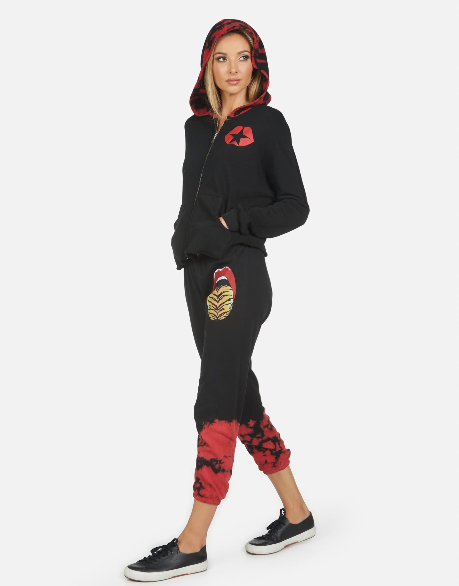 Lauren Moshi Women's Alana Tiger Tongue - 