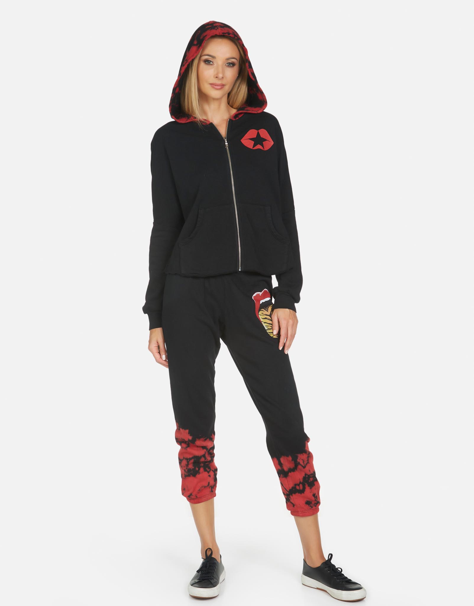 Lauren Moshi Women's Alana Tiger Tongue - 