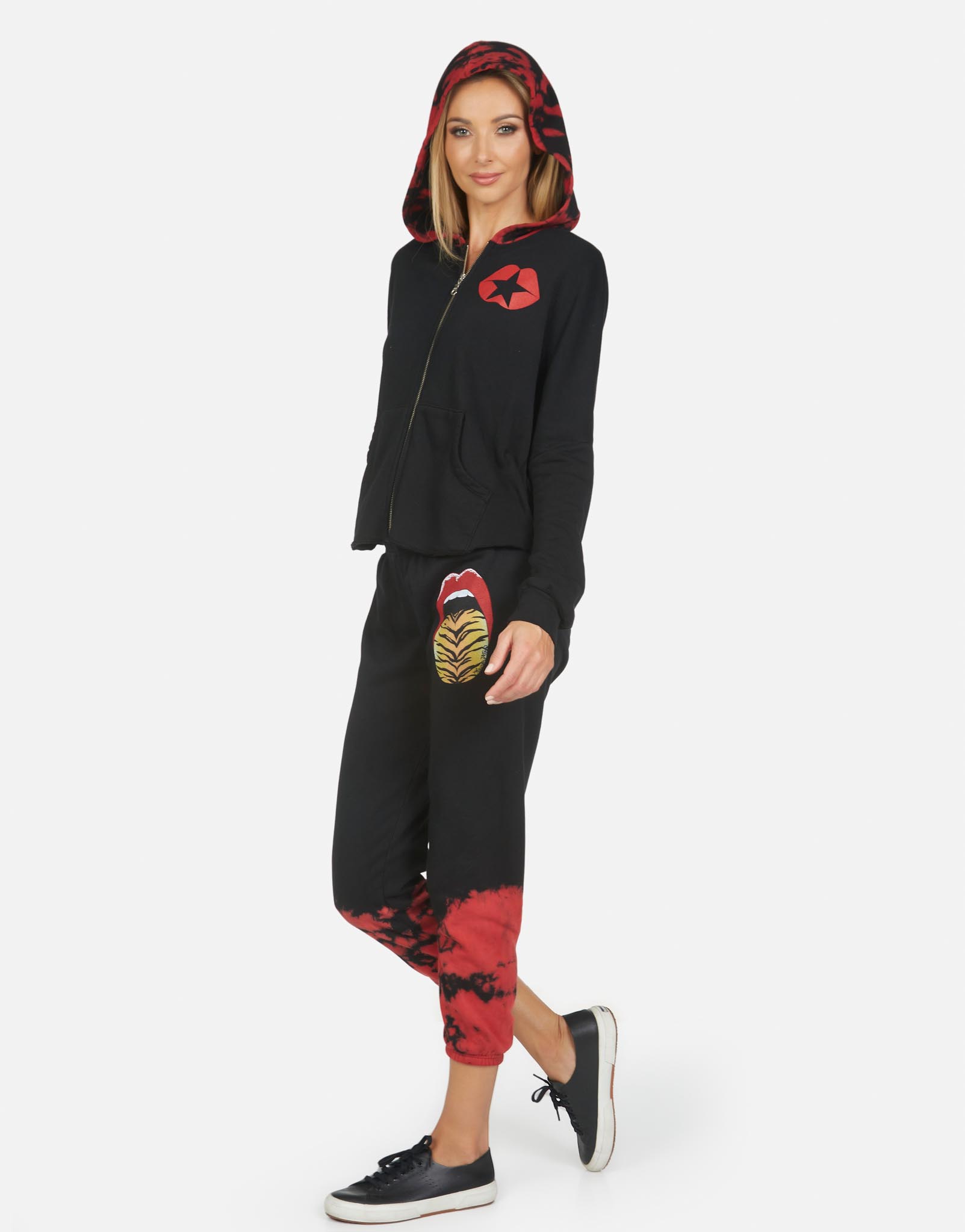 Lauren Moshi Women's Alana Tiger Tongue - 