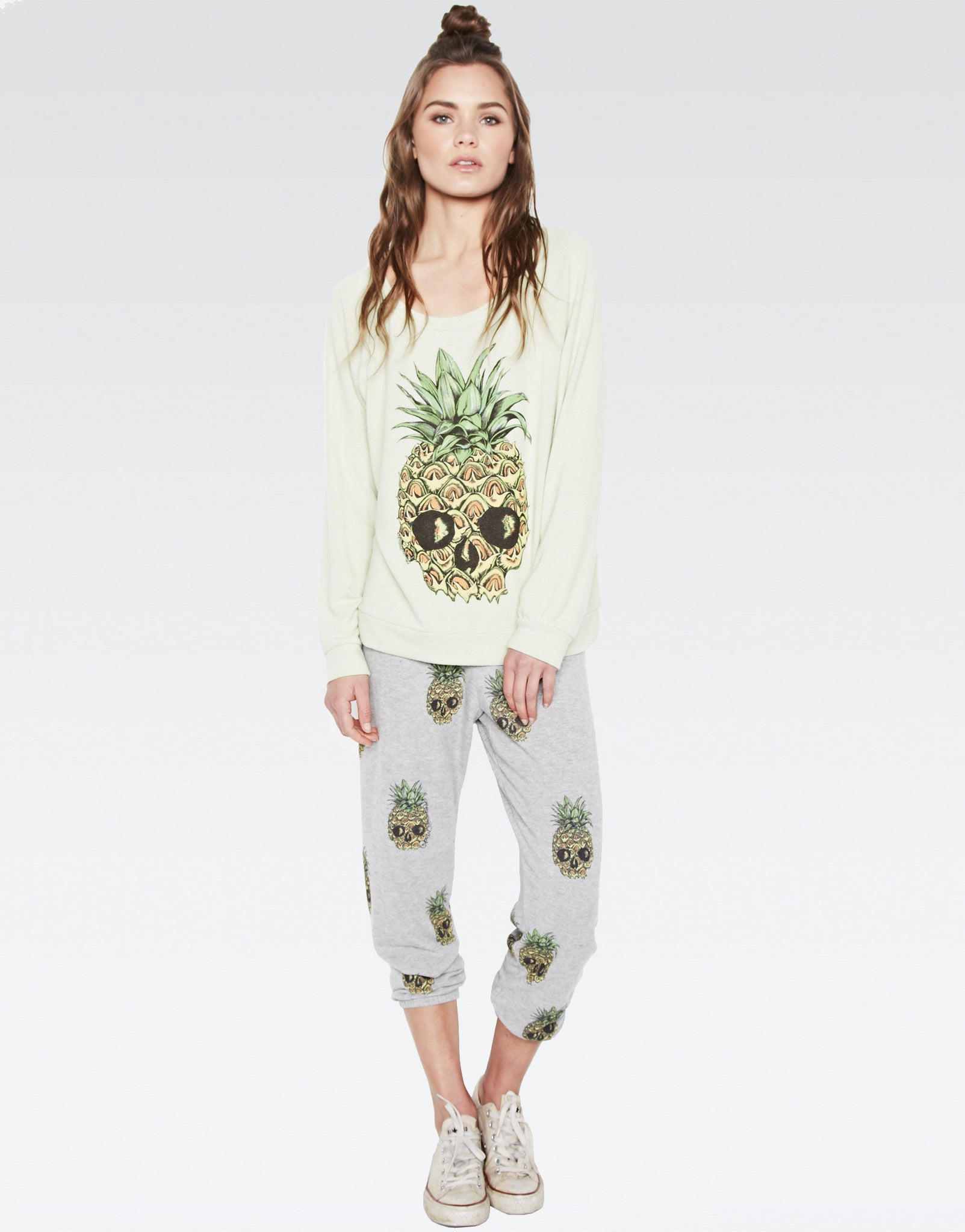 Lauren Moshi Women's Alana Mini Color Pineapple Skulls - 