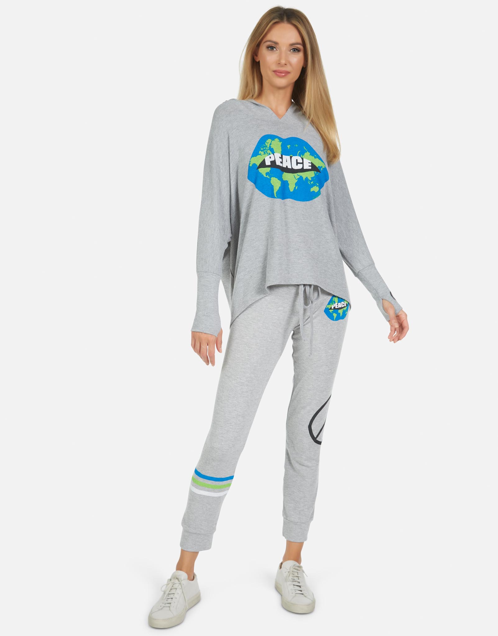Lauren Moshi Women's Kizzy World Peace Lips - 
