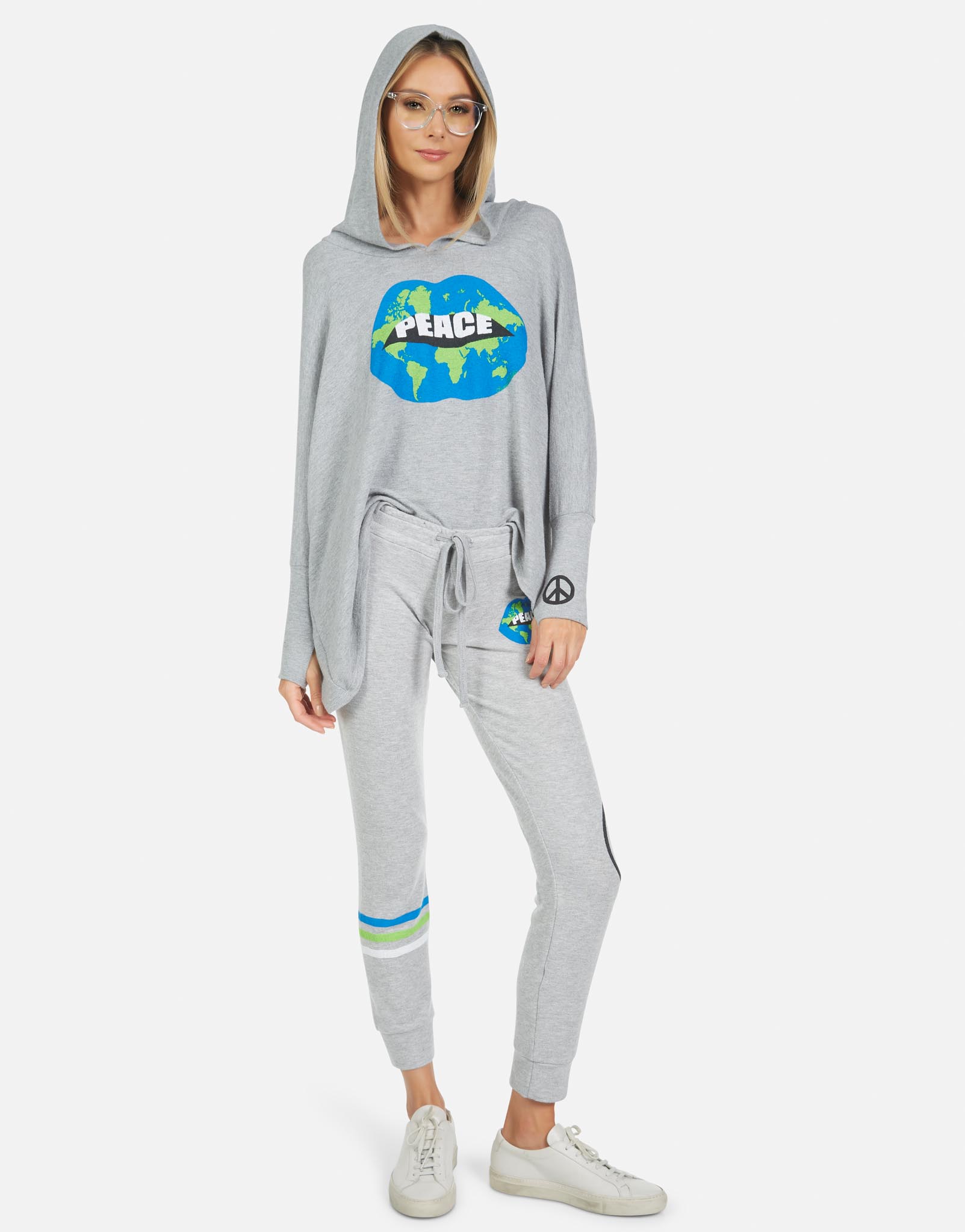 Lauren Moshi Women's Kizzy World Peace Lips - 