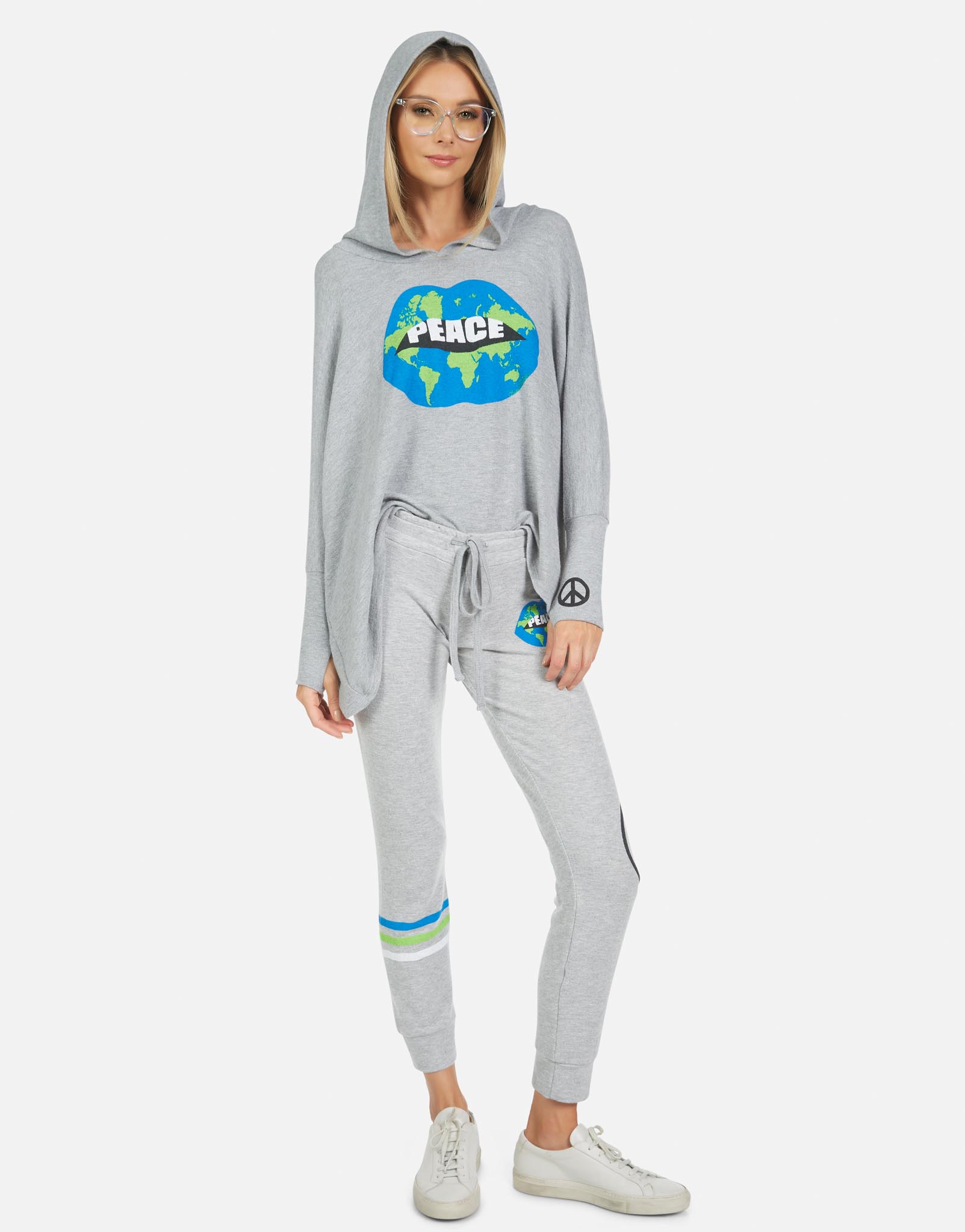 Lauren Moshi Women's Kizzy World Peace Lips - 