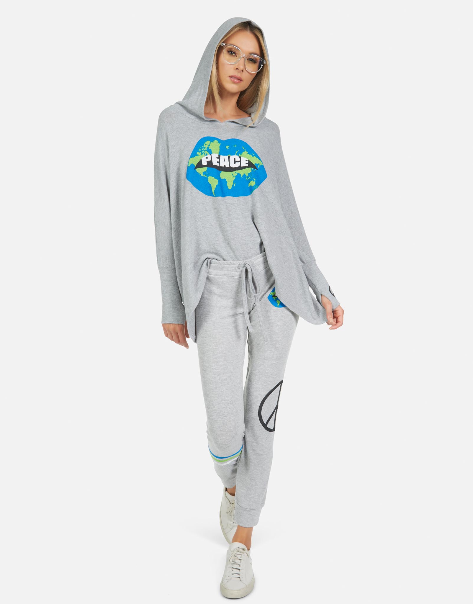 Lauren Moshi Women's Kizzy World Peace Lips - 