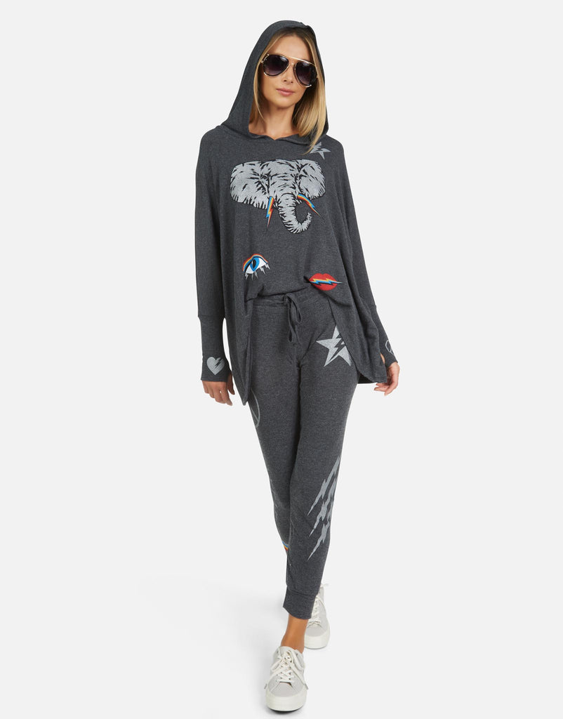 Lauren Moshi Women's Kizzy Electric Elephant Elements - 
