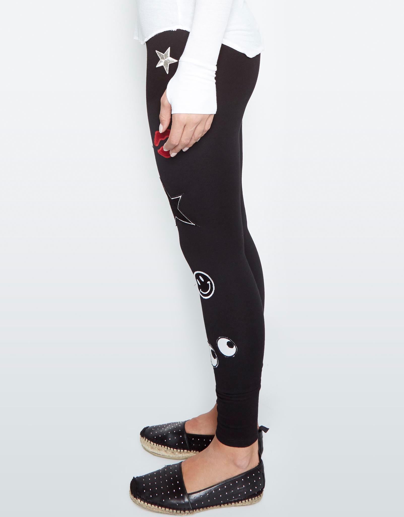 Lauren Moshi Women's Aaliyah All Over Emoji Patches - 