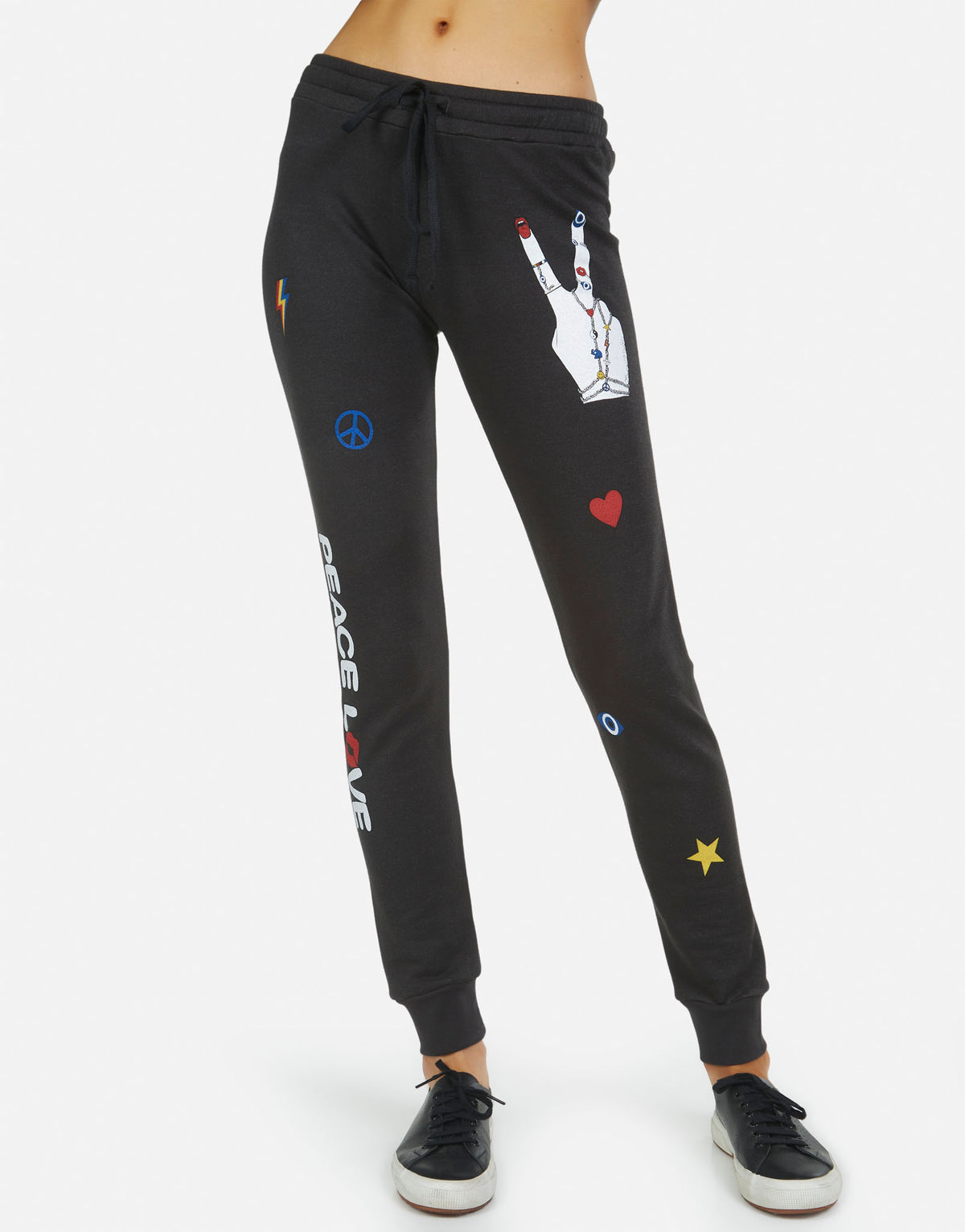 Lauren Moshi Women's Jess Peace Hand Elements - XS