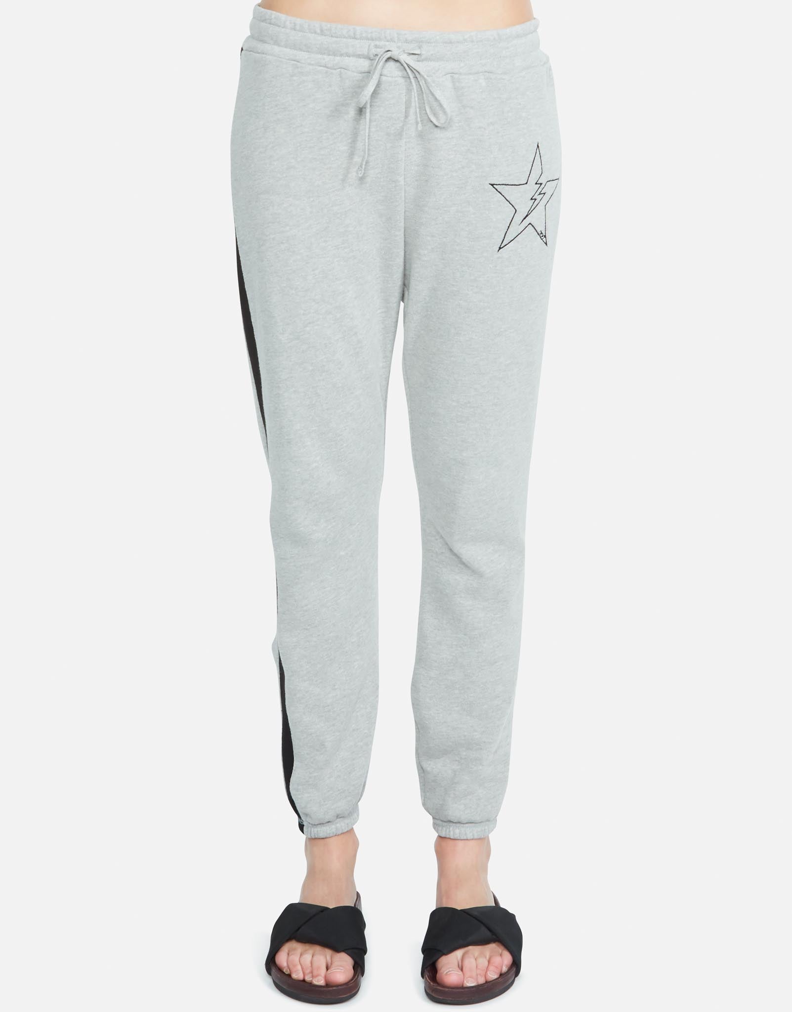 Lauren Moshi Women's Astrid Lightning Star - Heather Grey/ Black