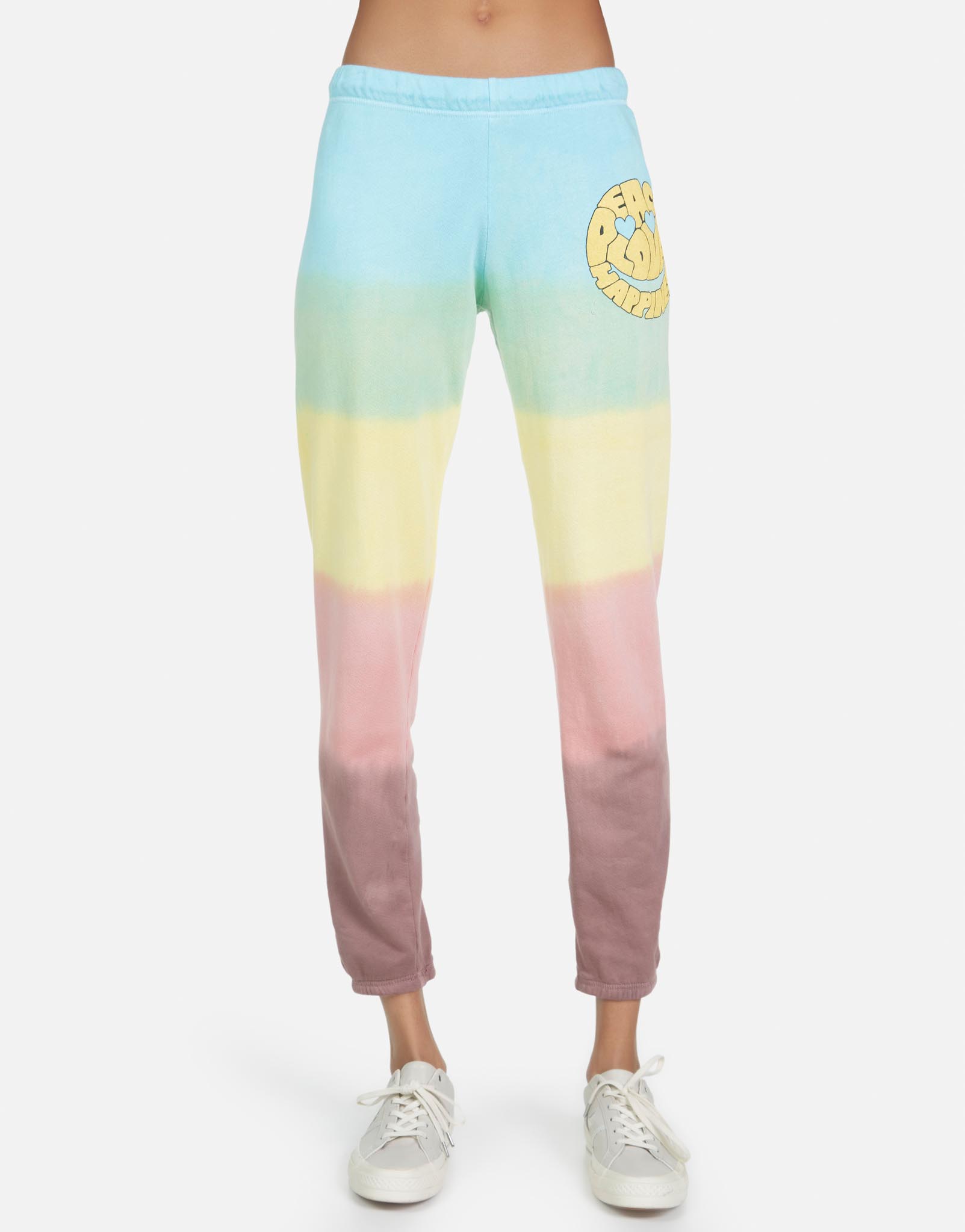 Lauren Moshi Women's Brynn Text Happy Face - XS