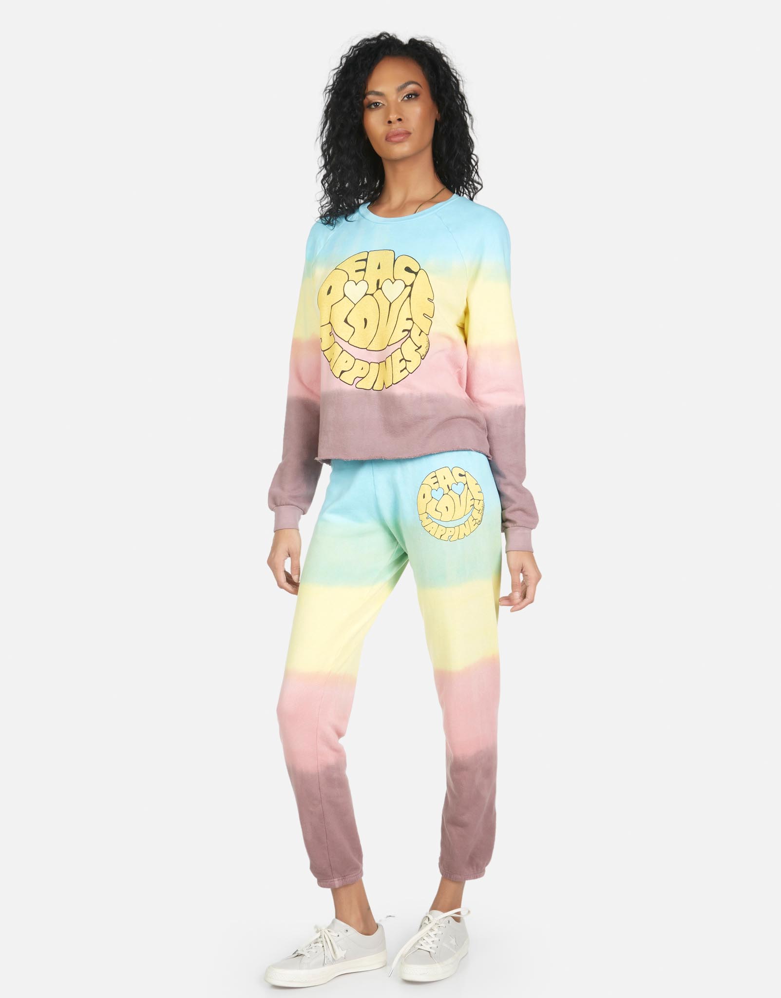 Lauren Moshi Women's Brynn Text Happy Face - 