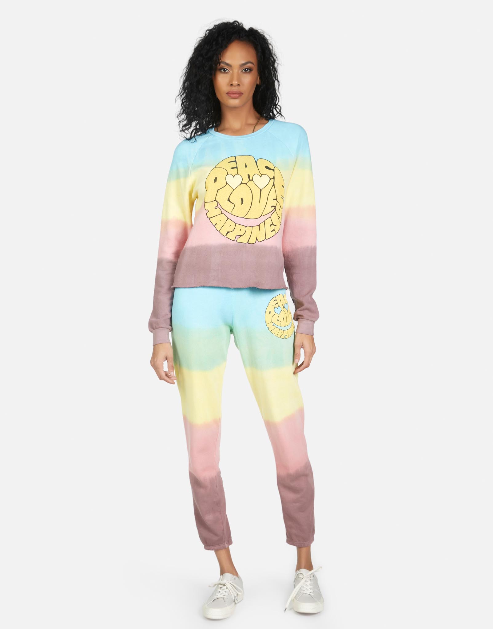 Lauren Moshi Women's Brynn Text Happy Face - 