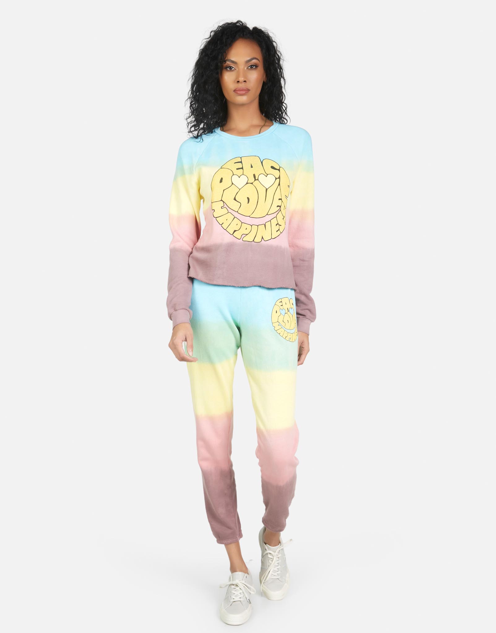 Lauren Moshi Women's Brynn Text Happy Face - 
