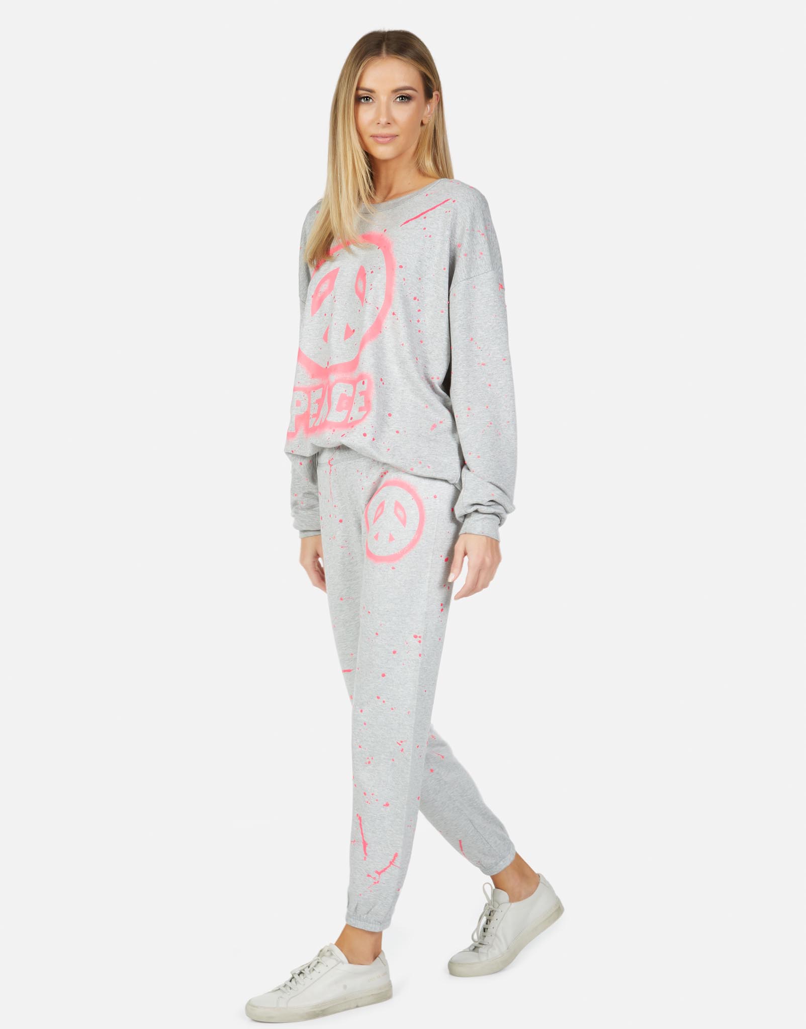 Lauren Moshi Women's Brynn Airbrush Peace - 
