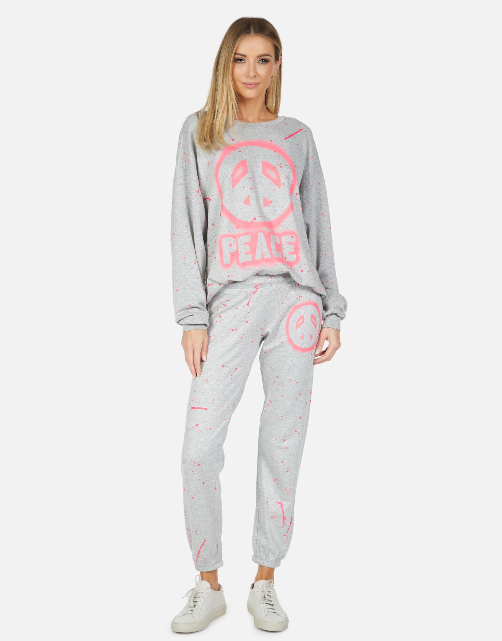 Lauren Moshi Women's Brynn Airbrush Peace - 